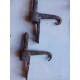 LOT de 4 paires de gonds anciens, forgés