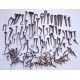 LOT de ~150 clous forgés