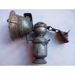 Lampe phare vélo moto acétylène CICCA.