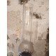 Lampe à pétrole bleu vert 50cm