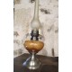 Lampe à pétrole rose 46cm