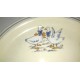 Assiette Porcelaine de Limoges, motif OIE