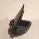 Petite boite en ébène, forme canard 8cm
