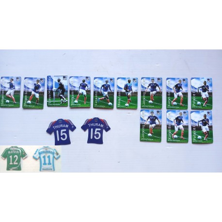 LOT de Magnets footballeurs