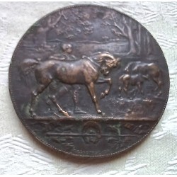Médaille bronze Syndicat des éleveurs de chevaux Limousin 1906