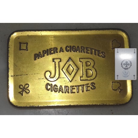 Boite ancienne JOB avec jeu de cartes la DUCALE