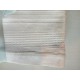 LOT de 5 serviettes nid d'abeille blanches