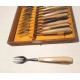 Coffret ancien de 12 petites fourchettes
