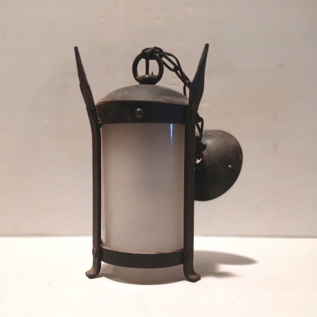 Lampe à poser, fer forgé