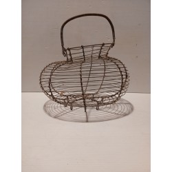 Ancien panier à salade en fer