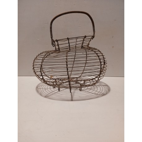 Ancien panier à salade en fer