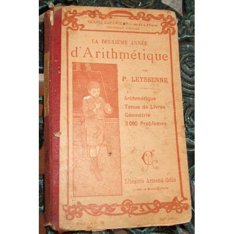 Livre scolaire d'arithmétique1904 