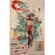 4 Affiches vélo TOUR CYCLISTE NATIONAL CREUSE