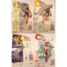 4 Affiches vélo TOUR CYCLISTE NATIONAL CREUSE