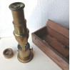 Ancien petit microscope fin 19ème début 20ème