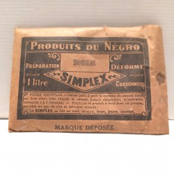 Sachet de cirage ancien SIMPLEX vintage