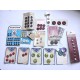LOT de plaques de boutons vintage, mercerie