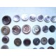 LOT de 60 boutons  nacrés anciens , mercerie