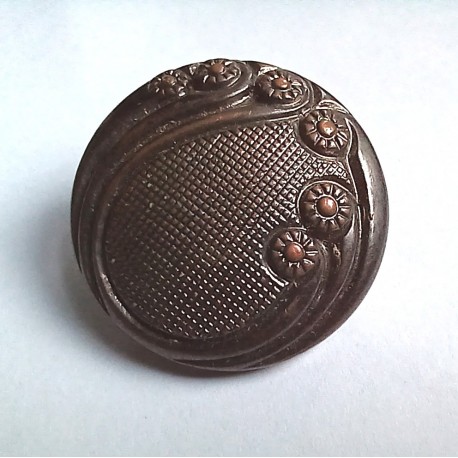 Bouton ancien 2.5cm  plastique, vintage