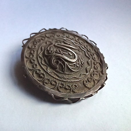 Broche ancienne XIVème, 38mm