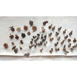 LOT de Boutons de manchettes dont 8 paires, vintage.