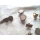 LOT de Boutons de manchettes dont 8 paires, vintage.