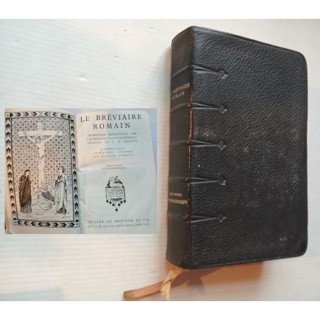 Le Bréviaire romain DESCLEE DE BROUWER 1936.