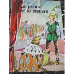 Livre ancien contes pour enfants Le prince et le pauvre