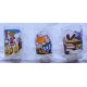 3 Verres à moutarde de collection ASTERIX