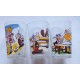 3 Verres à moutarde de collection ASTERIX