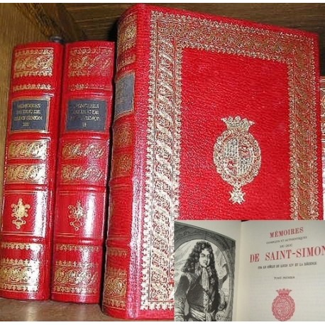 Livre de collection : Mémoires du Duc St Simon