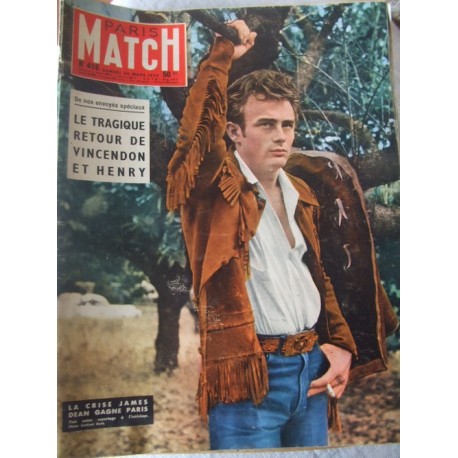 Paris Match N°416 James Dean