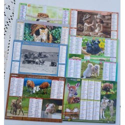 Calendrier des Postes années 2010