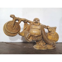 Bouddha rieur porteur d'abondance.