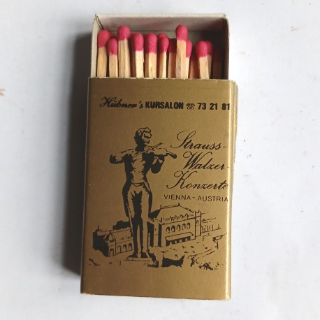 Boite allumettes -Strauss, Vienna Waltz DANCING - VIENNE AUSTRIA