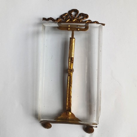 Petit porte photo art déco 14cm