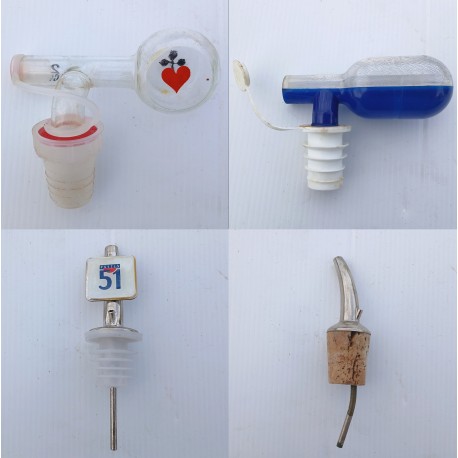 Lot de 4 doseurs , pastis 51....