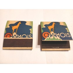2 Pochettes d'allumettes SEITA CHAMOIS