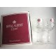 Coffret de 2 verres ROYAL ALBERT Crystal. verres neufs avec étiquettes