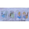 4 verres de collection Disney PRINCESSES