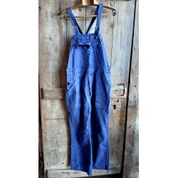 Salopette ancienne bleu de travail, bon éta