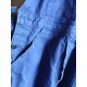 Salopette ancienne bleu de travail, bon éta