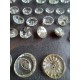 LOT de ~100 boutons en verre