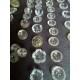 LOT de ~100 boutons en verre