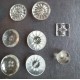 LOT de ~100 boutons en verre