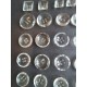 LOT de ~100 boutons en verre