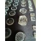 LOT de ~100 boutons en verre