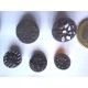 LOT de 90 boutons-bjoux anciens , noirs , dorés, strass,10mm, mercerie (lot 2)