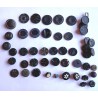 Boutons anciens noirs