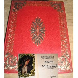 Livre de collection oeuvres de MOLIERE 